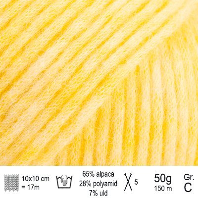 Drops Air garn Farve Magenta mix - KreStoffer