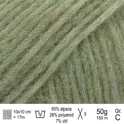 Drops Air garn Farve Oregano - KreStoffer