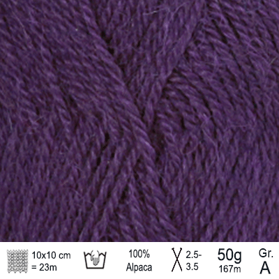 Drops Alpaca garn Farve Lilla - KreStoffer