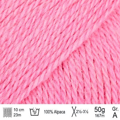 Drops Alpaca garn Farve Rosenblad - KreStoffer