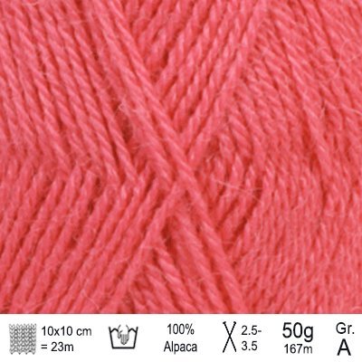 Drops Alpaca garn Farve Koral - KreStoffer