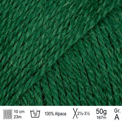 Drops Alpaca garn Mørk vedband