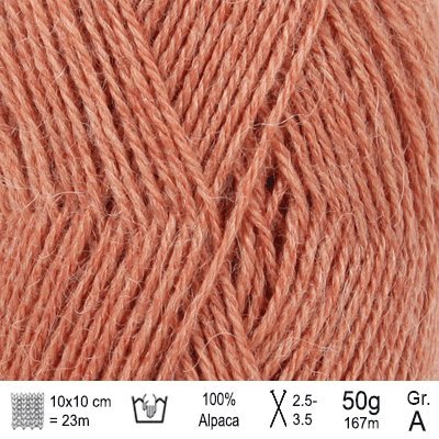 Drops Alpaca garn Farve Blush - KreStoffer
