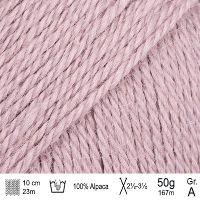 Drops Alpaca garn Farve Lavendelfrost - KreStoffer