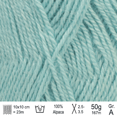 Drops Alpaca garn Farve Turkis - KreStoffer