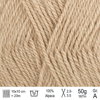 Drops Alpaca garn Farve Camel - KreStoffer