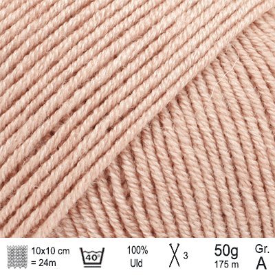 Drops Baby Merino garn Ørkenrose mix