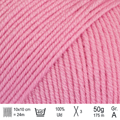 Drops Baby Merino garn Rosa