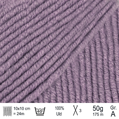 Drops Baby Merino garn Ametyst