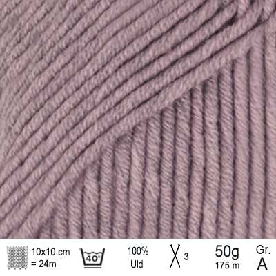 Drops Baby Merino garn Lille orkide