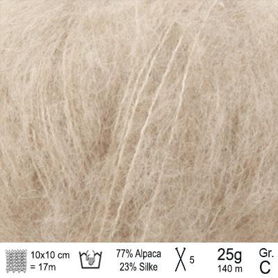 Drops Brushed Alpaca Silk garn