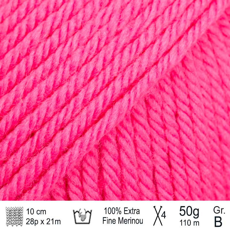 Drops Daisy garn Magenta