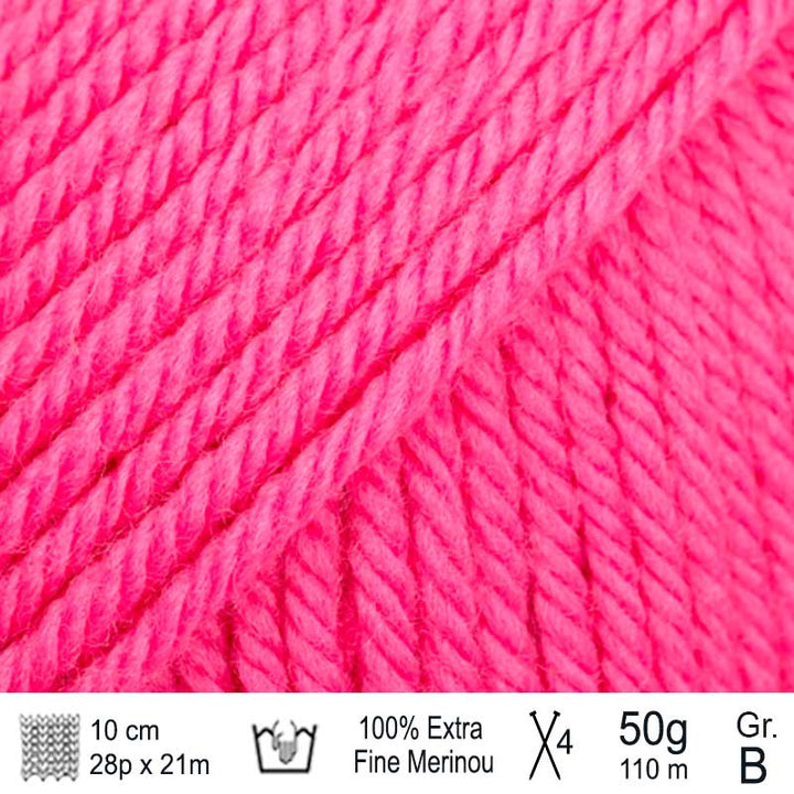 Drops Daisy garn Magenta