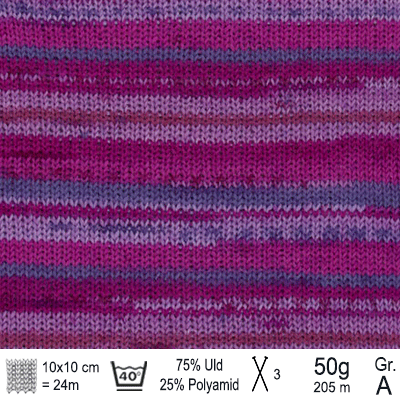 Drops Fabel garn Skovbærdrøm print