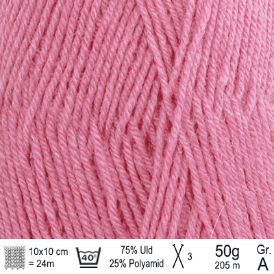 Drops Fabel garn farve Rosa - KreStoffer