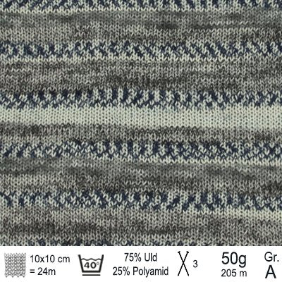 Drops Fabel garn Vinter print