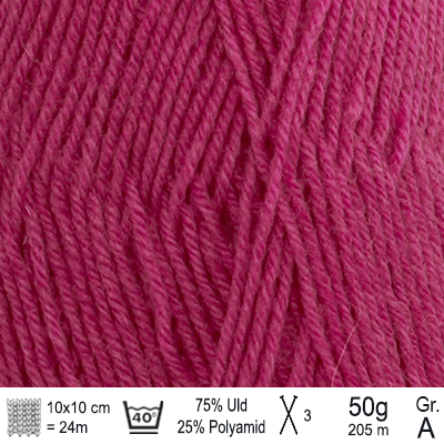 Drops Fabel garn Cerise