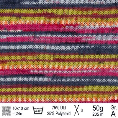 Drops Fabel garn Candy print
