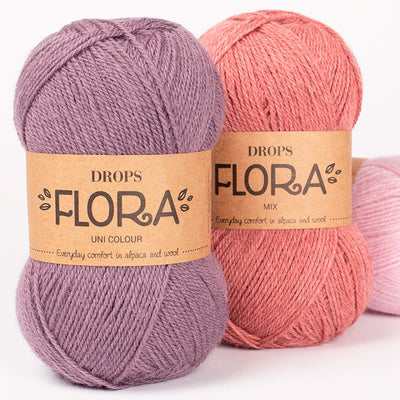Drops Flora garn - KreStoffer