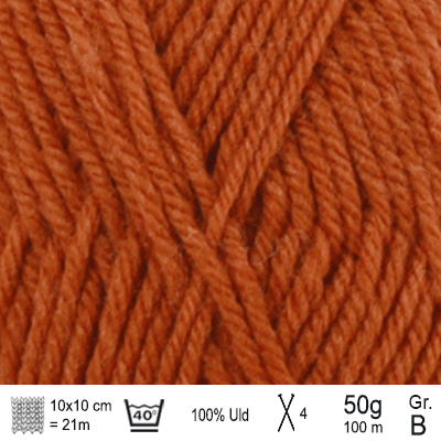 Drops Karisma garn farve Orange - KreStoffer