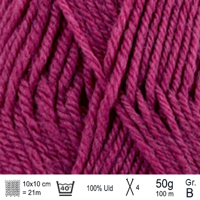 Drops Karisma garn farve Cerise - KreStoffer
