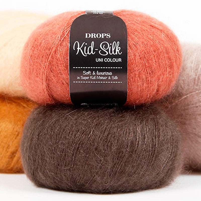 Drops Kid Silk garn - KreStoffer