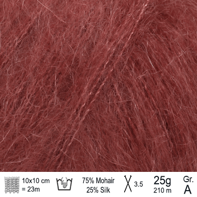 Drops Kid Silk garn farve - KreStoffer