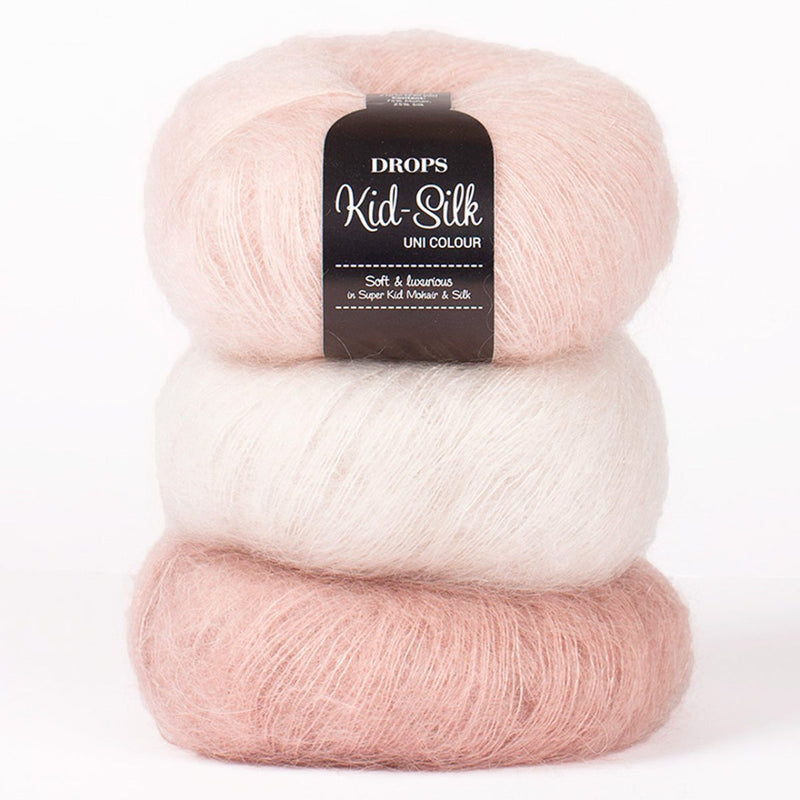 Drops Kid Silk garn - KreStoffer