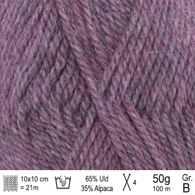 Drops Lima garn Lilla violet mix