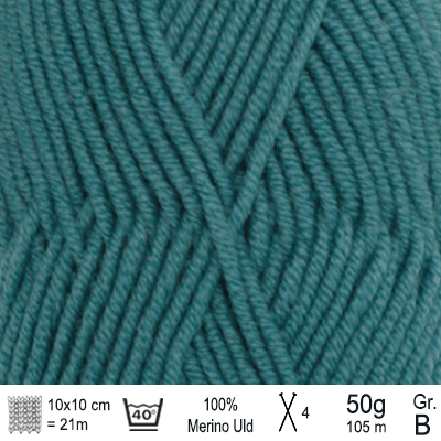 Drops Merino Extra Fine garn farve Nordsø - KreStoffer