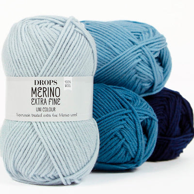 Drops Merino Extra Fine garn - KreStoffer