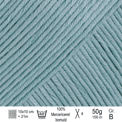 Drops Muskat garn farve Lys denim - KreStoffer