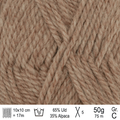 Drops Nepal garn Beige mix