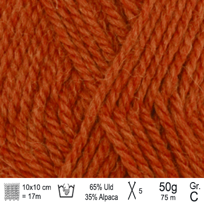 Drops Nepal garn Orange mix