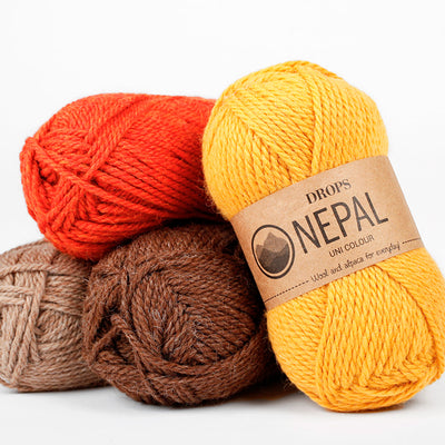 Drops Nepal garn - KreStoffer