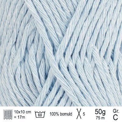 Drops Paris garn Light wash recycled denim