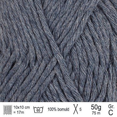 Drops Paris garn Dark wash recycled denim