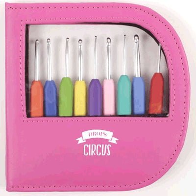 Drops Pro Circus hæklenåle sæt, 13 cm - KreStoffer
