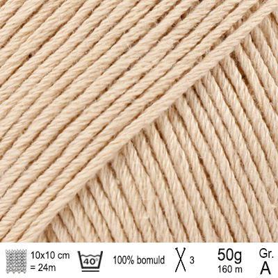 Drops Safran garn Lys beige
