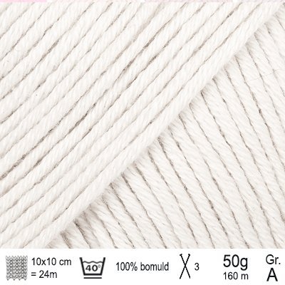 Drops Safran garn Kridt
