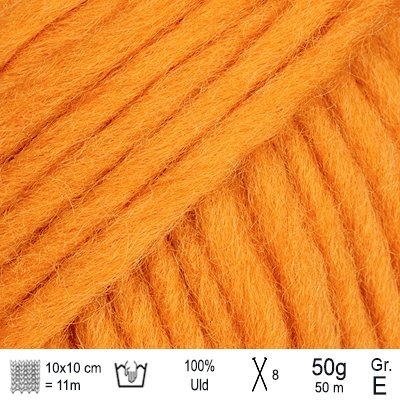 Drops Snow garn farve Mandarin - KreStoffer