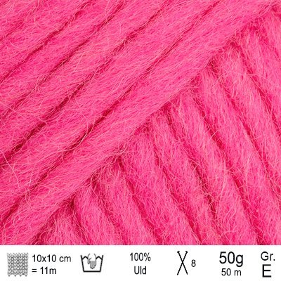 Drops Snow garn farve Magenta - KreStoffer