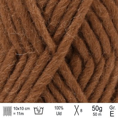 Drops Snow garn farve Toffee - KreStoffer