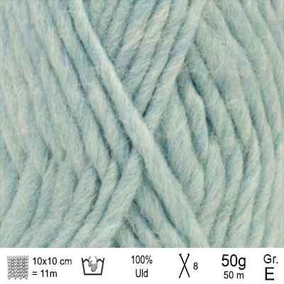 Drops Snow garn farve Aquamarine mix - KreStoffer