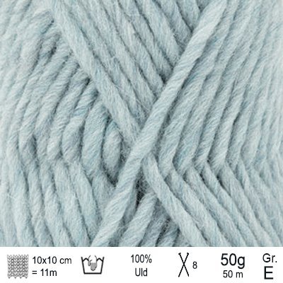 Drops Snow garn farve Tåge mix - KreStoffer