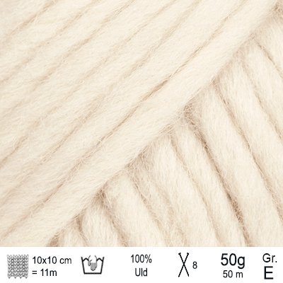 Drops Snow garn farve Marshmallow - KreStoffer