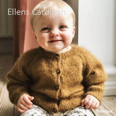 Ellens Cardigan fra PetiteKnit (Opskrift i fysisk papirudgave)