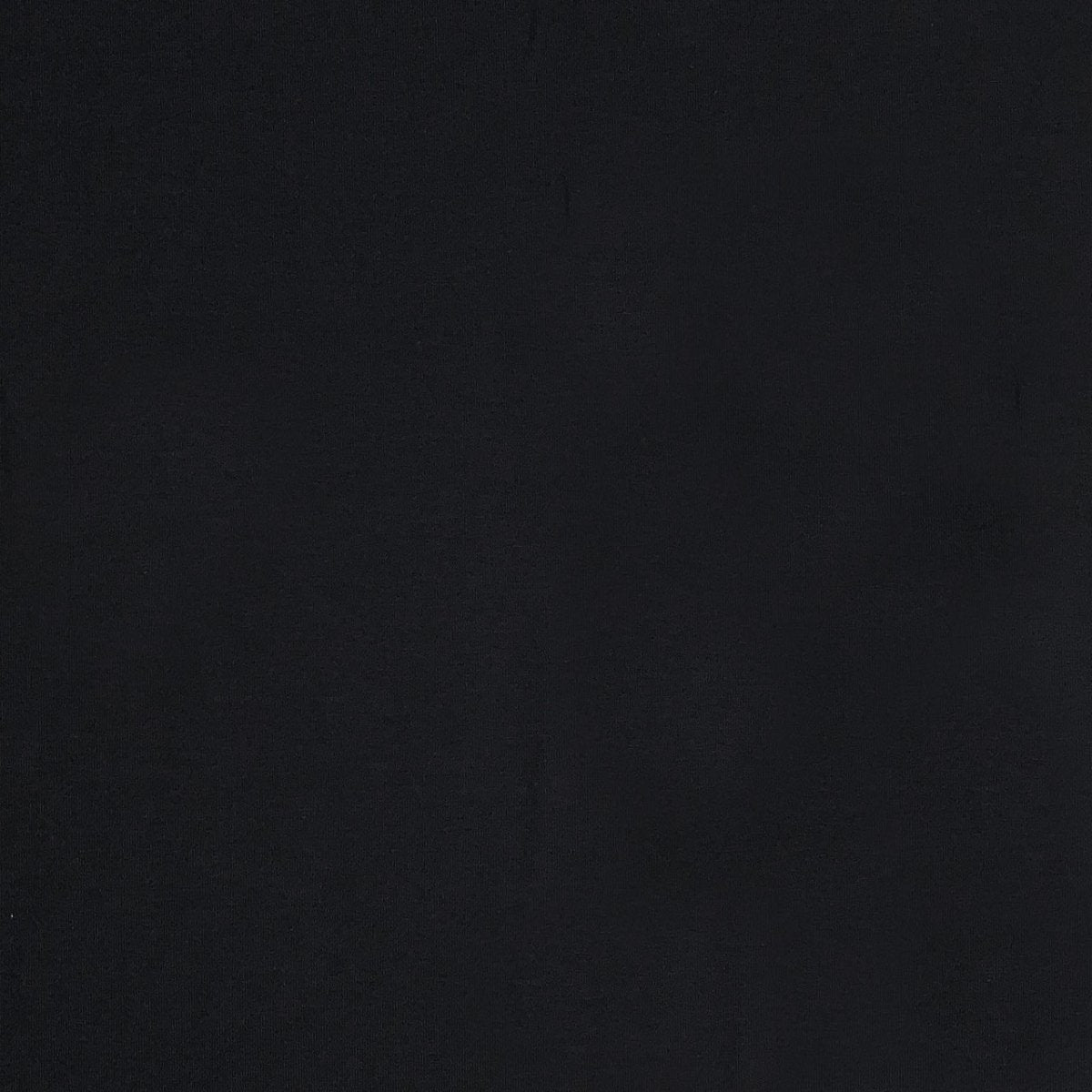 Ensfarvet bomuldsjersey - Sort