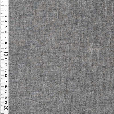 Dobbelt gauze, grå - KreStoffer