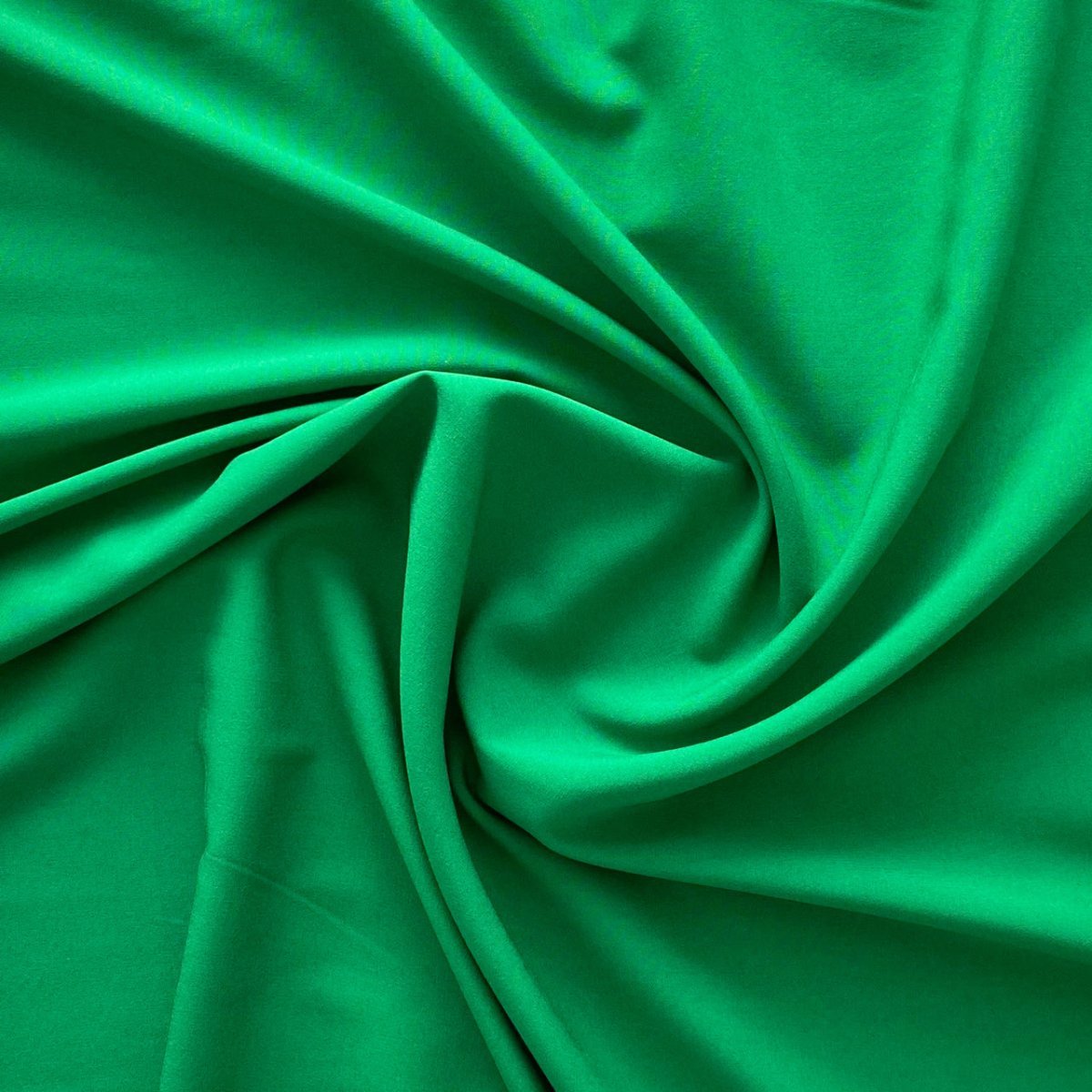 Ensfarvet fast viscose med lidt stræk grøn